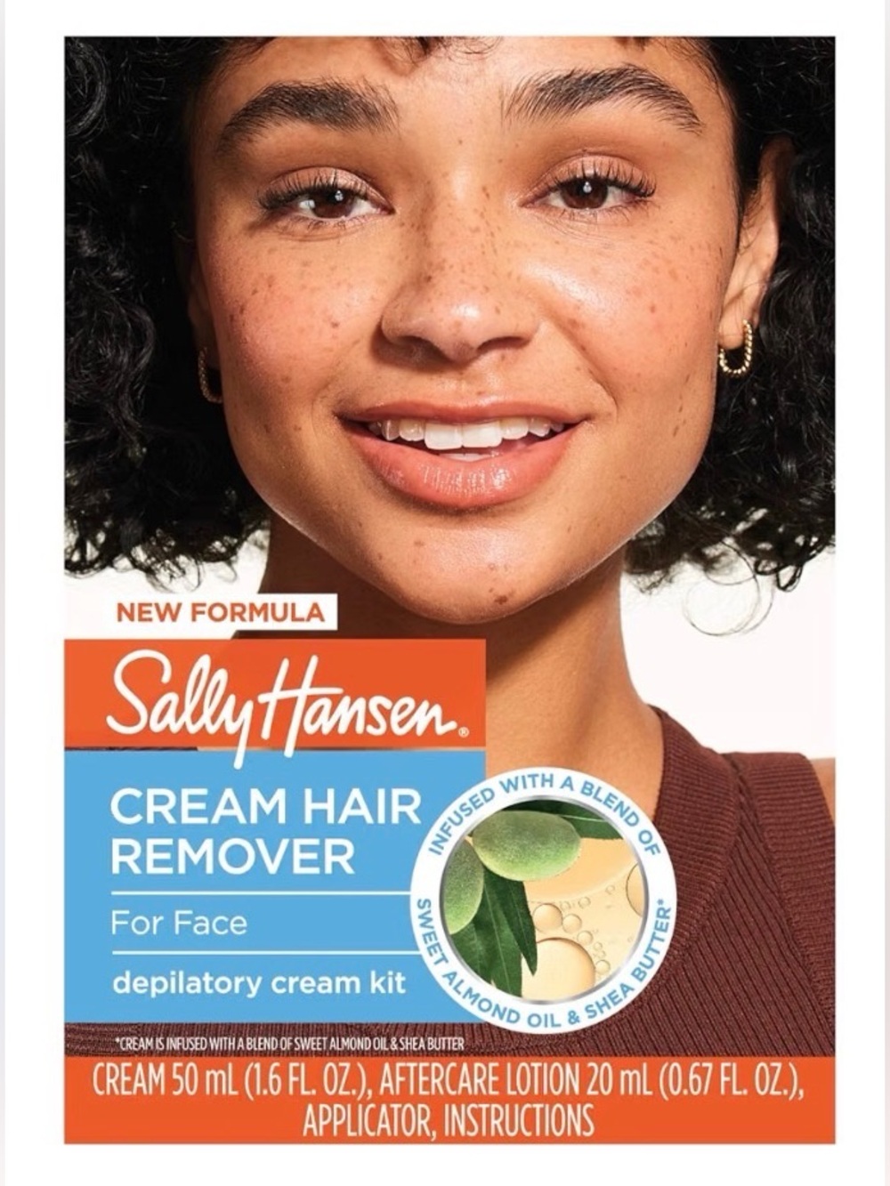 Nwt- sally Hansen - Cream Hair Remover for Face — Brown